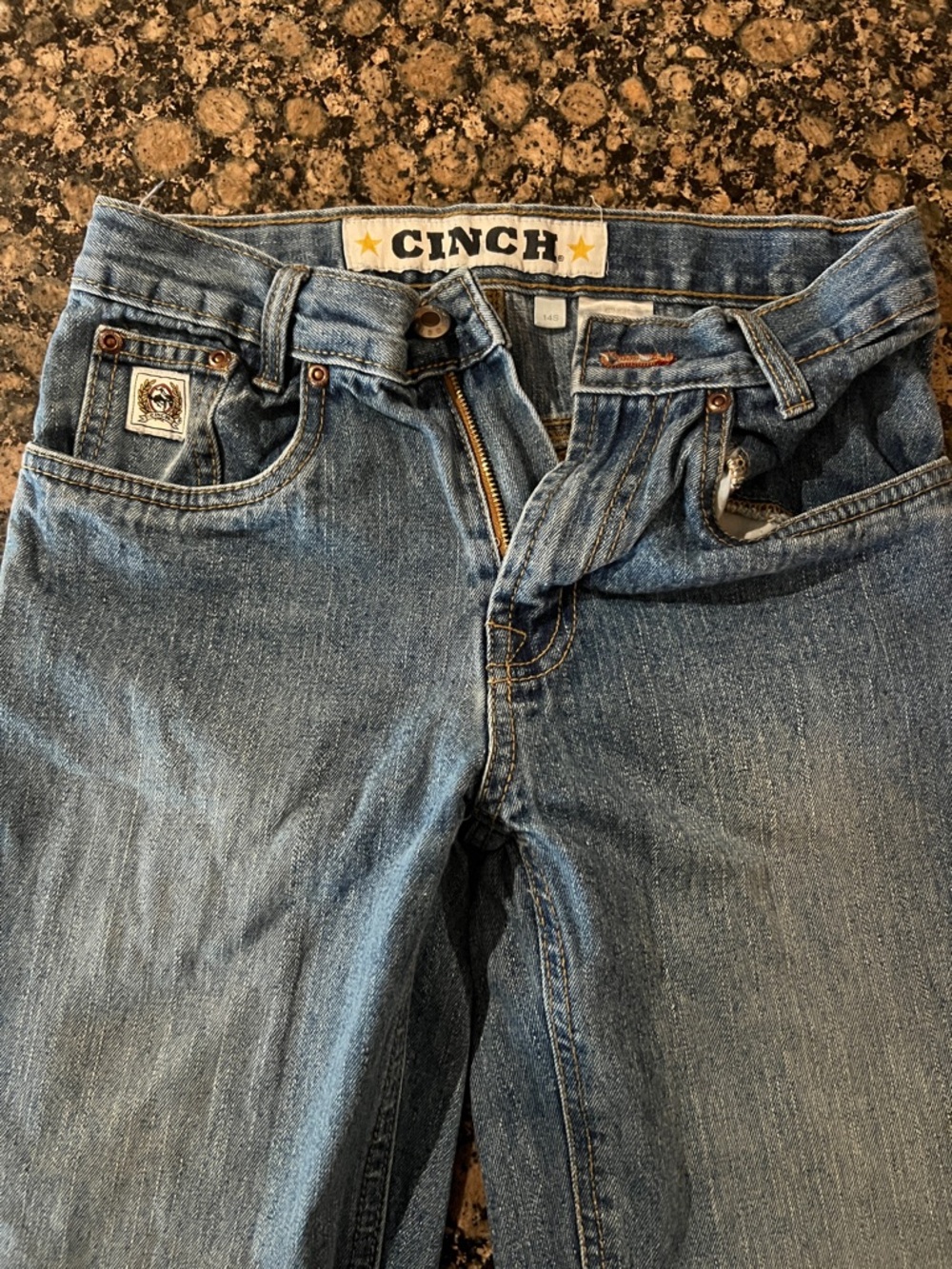Cinch Boys Medium Blue Denim Jeans